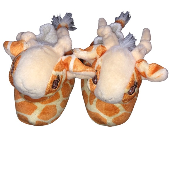 Yankee Toybox Infant Size 3-4 Giraffe Slippers - Picture 2 of 11